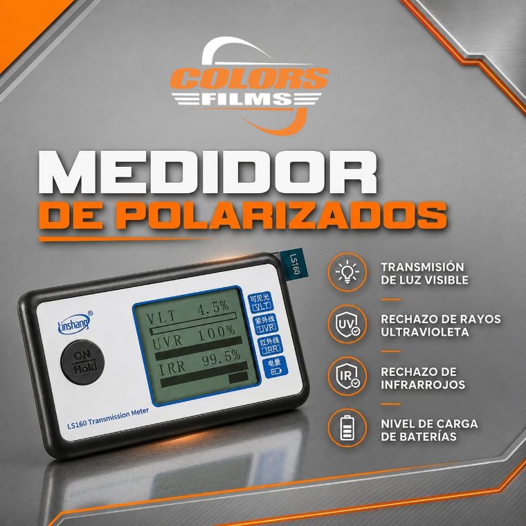 Medidor de polarizados LS160 transmisión de luz