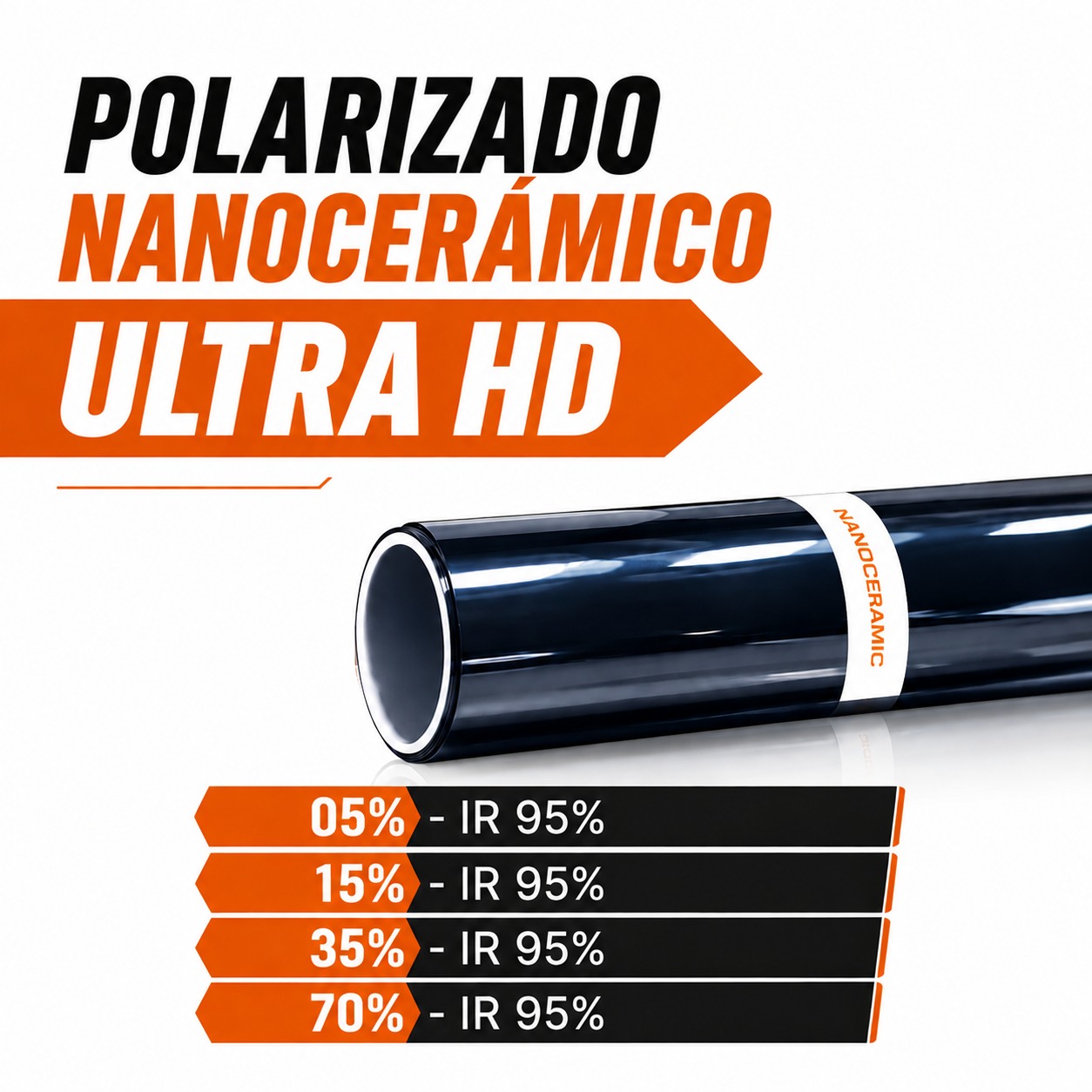 Polarizado nanocerámico ultra HD