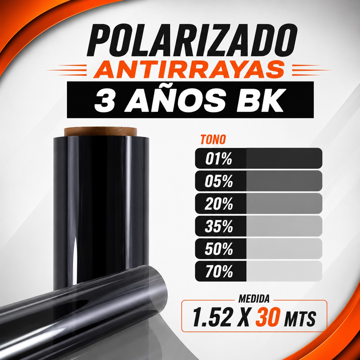 Polarizado espejo bronce
